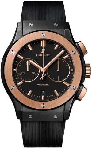 Hublot Classic Fusion Chronograph Automatic Black Dial Men's Watch 521.CO.1181.RX