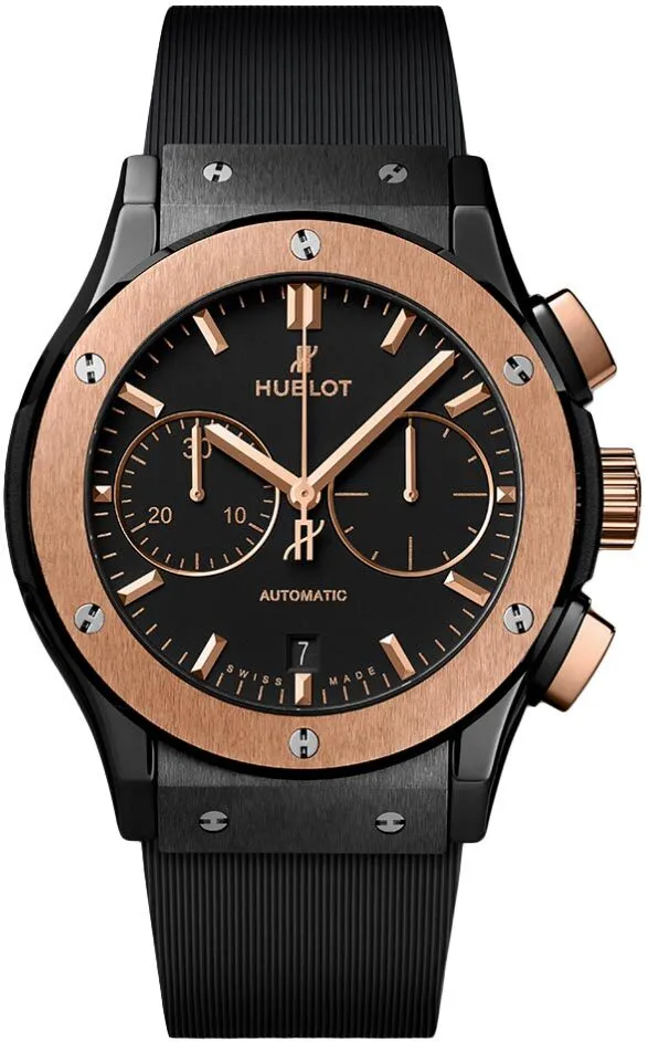 Hublot Classic Fusion Chronograph Automatic Black Dial Men's Watch 521.CO.1181.RX