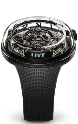 HYT Watches H2.0 Silver Black Limited Edition