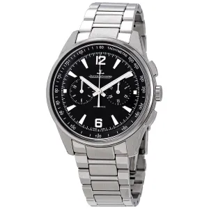Jaeger LeCoultre Polaris Automatic Chronograph Black Dial Men's Watch Q9028170