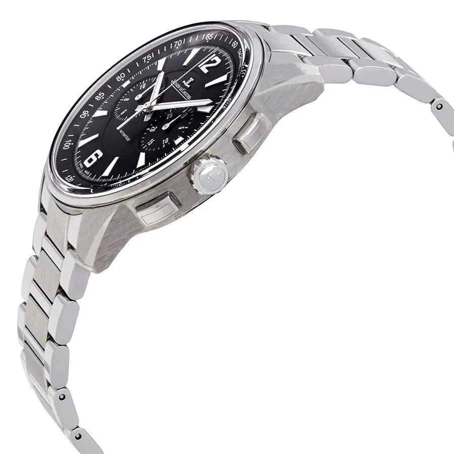 Jaeger LeCoultre Polaris Automatic Chronograph Black Dial Men's Watch Q9028170