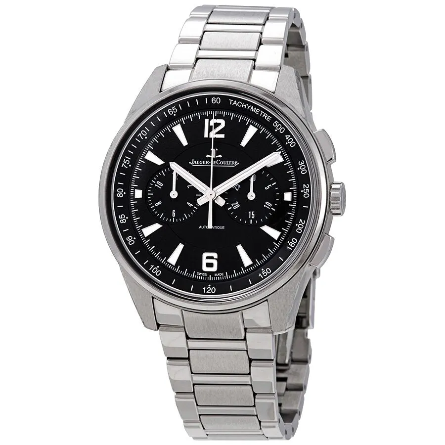 Jaeger LeCoultre Polaris Automatic Chronograph Black Dial Men's Watch Q9028170