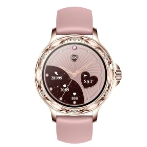 Lady Rose Gold SmartWatch  BP F12