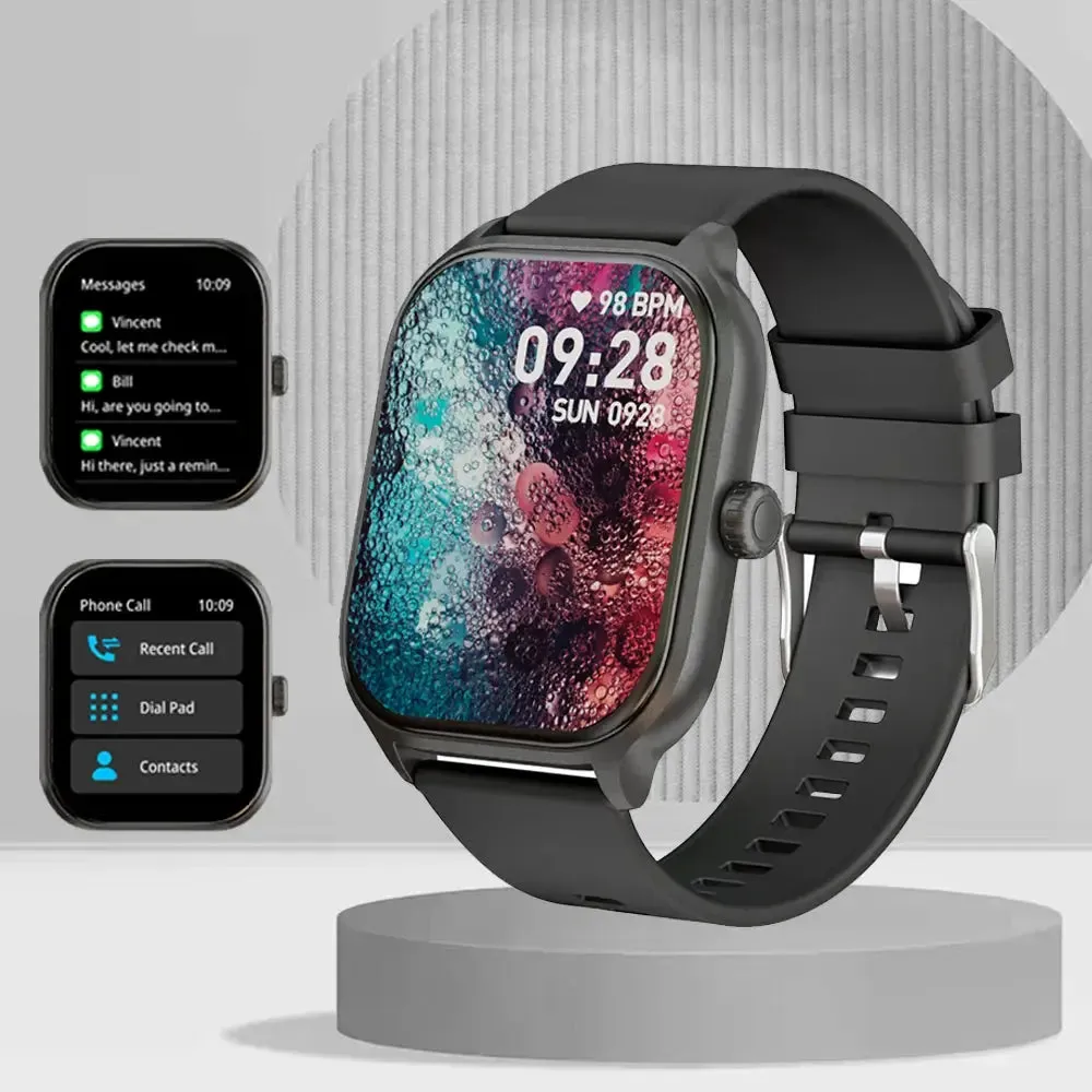 LAXASFIT New 2.01” Smart Watch Bluetooth Talk Heart Rate Blood Oxygen Tracker Sports Smart Watch for Men Women for IOS Android