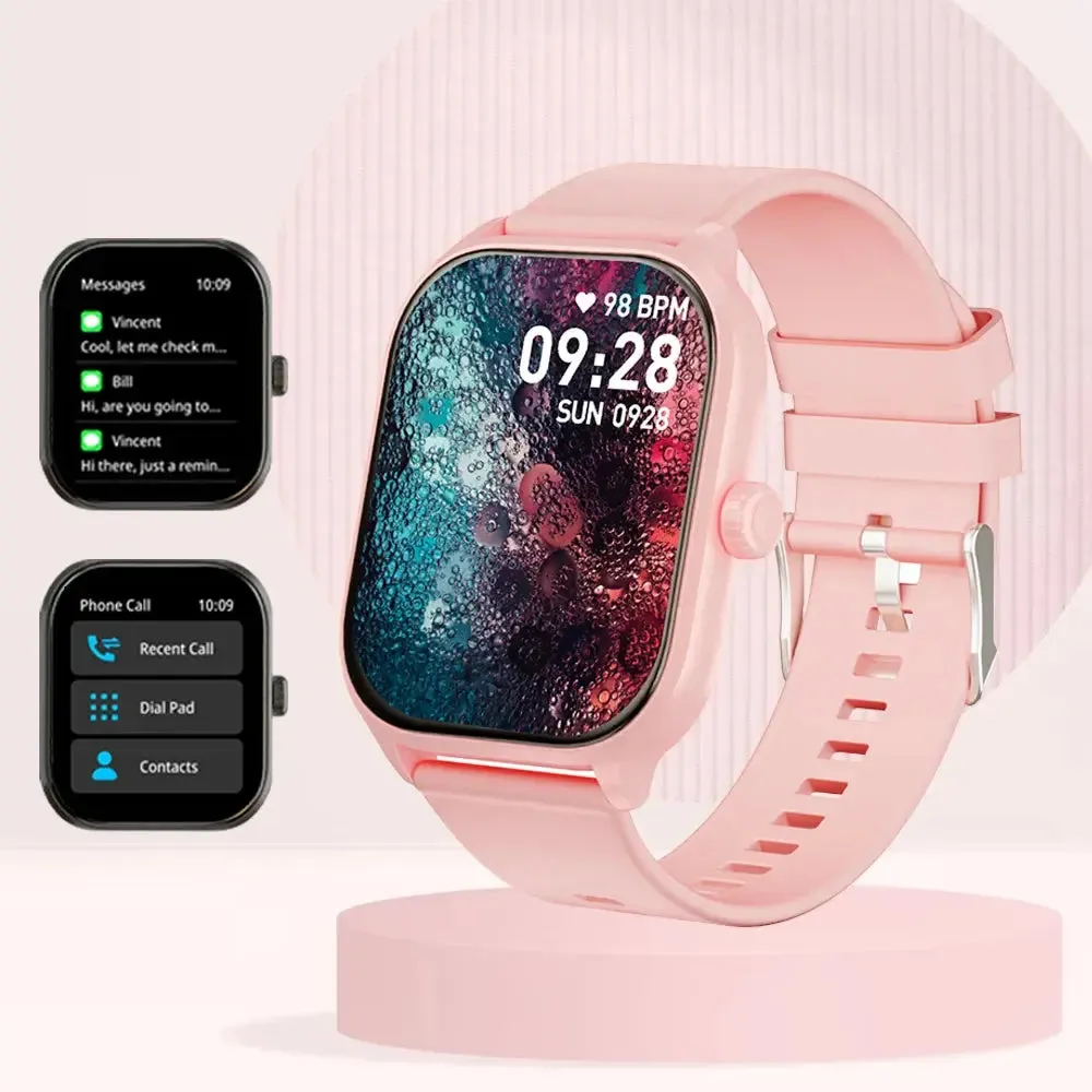 LAXASFIT New 2.01” Smart Watch Bluetooth Talk Heart Rate Blood Oxygen Tracker Sports Smart Watch for Men Women for IOS Android