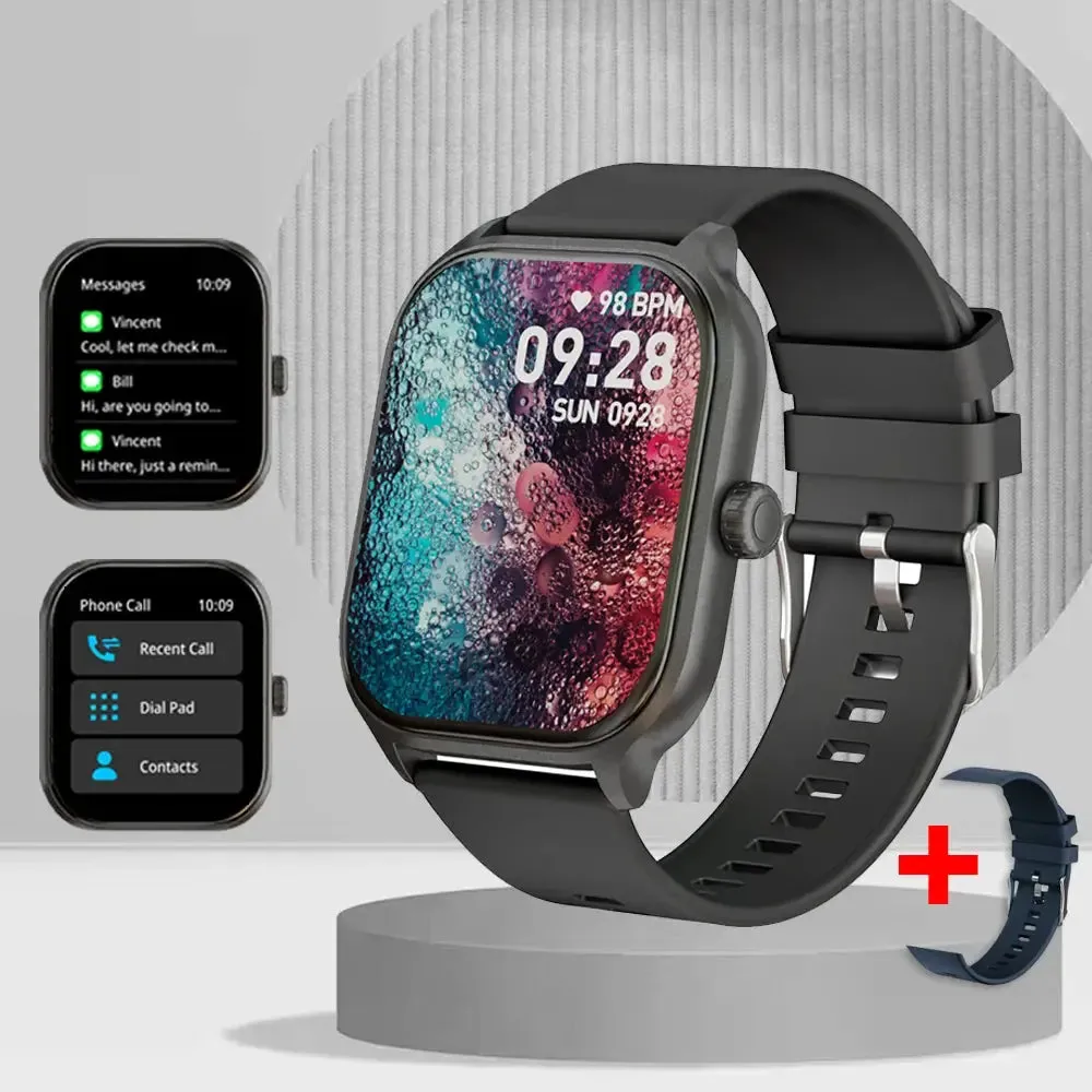 LAXASFIT Smart Watch 2.01 inch HD Touch Screen 100  Sports Modes Calorie Tracking Bluetooth Talk Smart Watch Android IOS