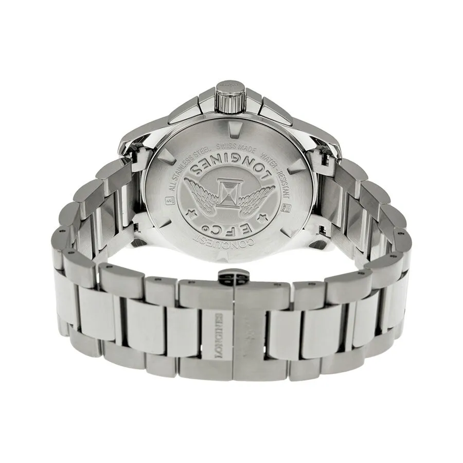 Longines Conquest Chronograph Black Dial Men's Watch L37004566