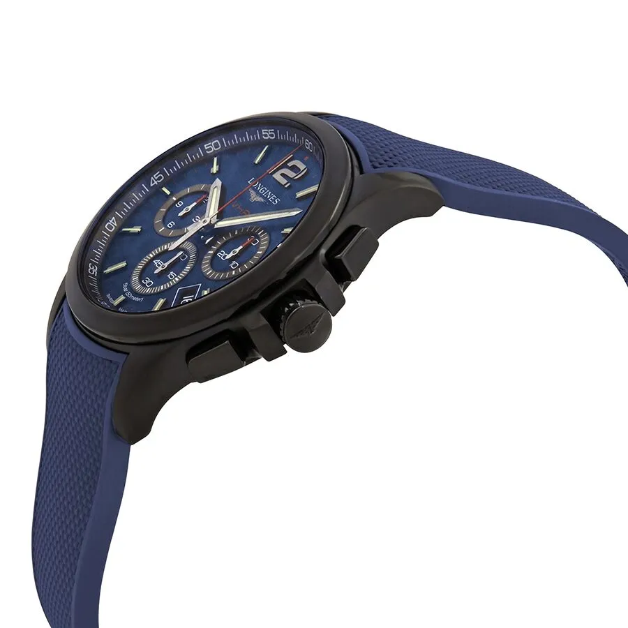 Longines Conquest V.H.P. Perpetual Chronograph Quartz Blue Dial Men's Watch L37172969