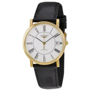Longines Presence 18 Carat Yellow Gold Automatic Mid-size Watch L47786110