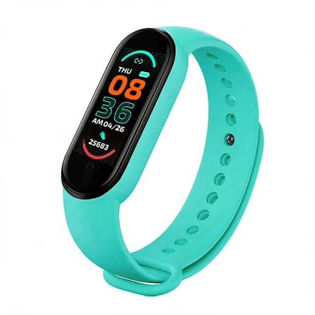 M6 Smart Bracelet Watches Men Women Smart Watch Heart Rate Fitness Tracking Sports Bracelet For Apple Xiaomi Android Smartwatch