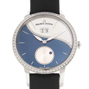 Maurice Lacroix Pontos Automatic Ladies Blue Dial Ladies Watch SD6207-SD501-450