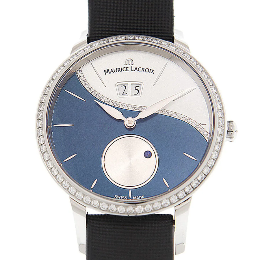 Maurice Lacroix Pontos Automatic Ladies Blue Dial Ladies Watch SD6207-SD501-450