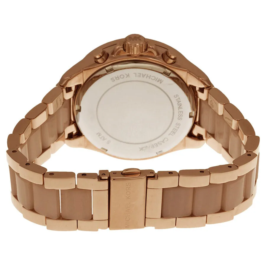 Michael Kors Wren Crystal Pave Dial Chronograph Ladies Watch MK6096