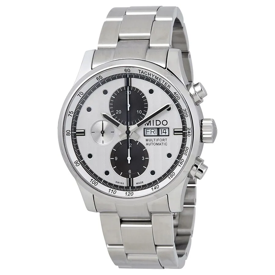 Mido Multifort Automatic Chronograph Silver Dial Men's Watch M005.614.11.031.09