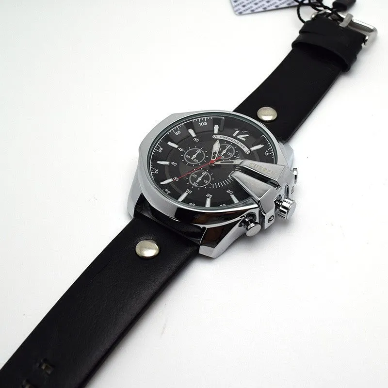Montre Homme Relogio CURREN Mens Watches Top Brand Luxury Waterproof Leather Watches Quartz-Watch Men CURREN Male Watch