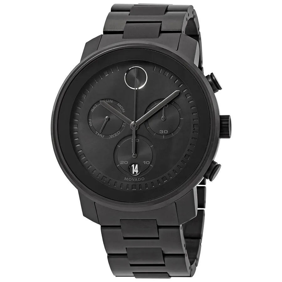 Movado Bold Chronograph Black Dial Men's Watch 3600484