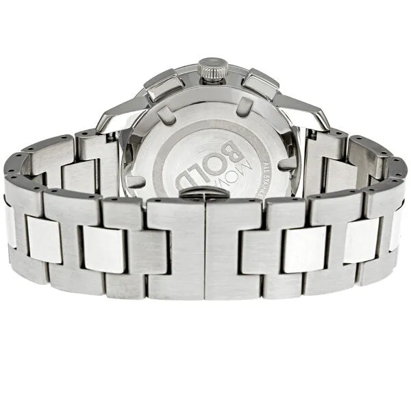Movado Bold Silver Dial Chronograph Stainless Steel Watch 3600075