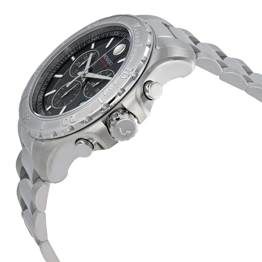 Movado Series 800 Chronograph Black Dial Men's Watch 2600110