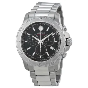 Movado Series 800 Chronograph Black Dial Men's Watch 2600110