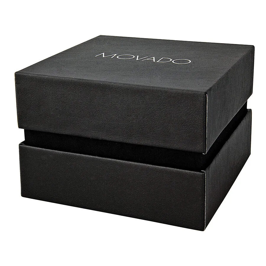 Movado Sport Edge Black Dial Black Rubber Men's Watch 0606928