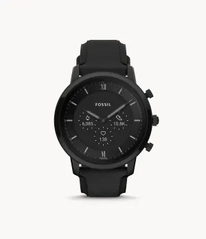 Neutra Gen 6 Hybrid Smartwatch Black Leather