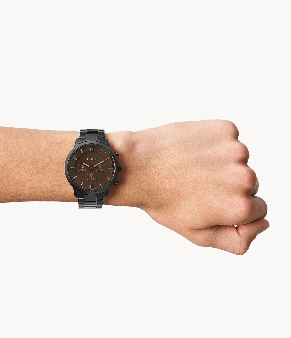 Neutra Gen 6 Hybrid Smartwatch Black Stainless Steel