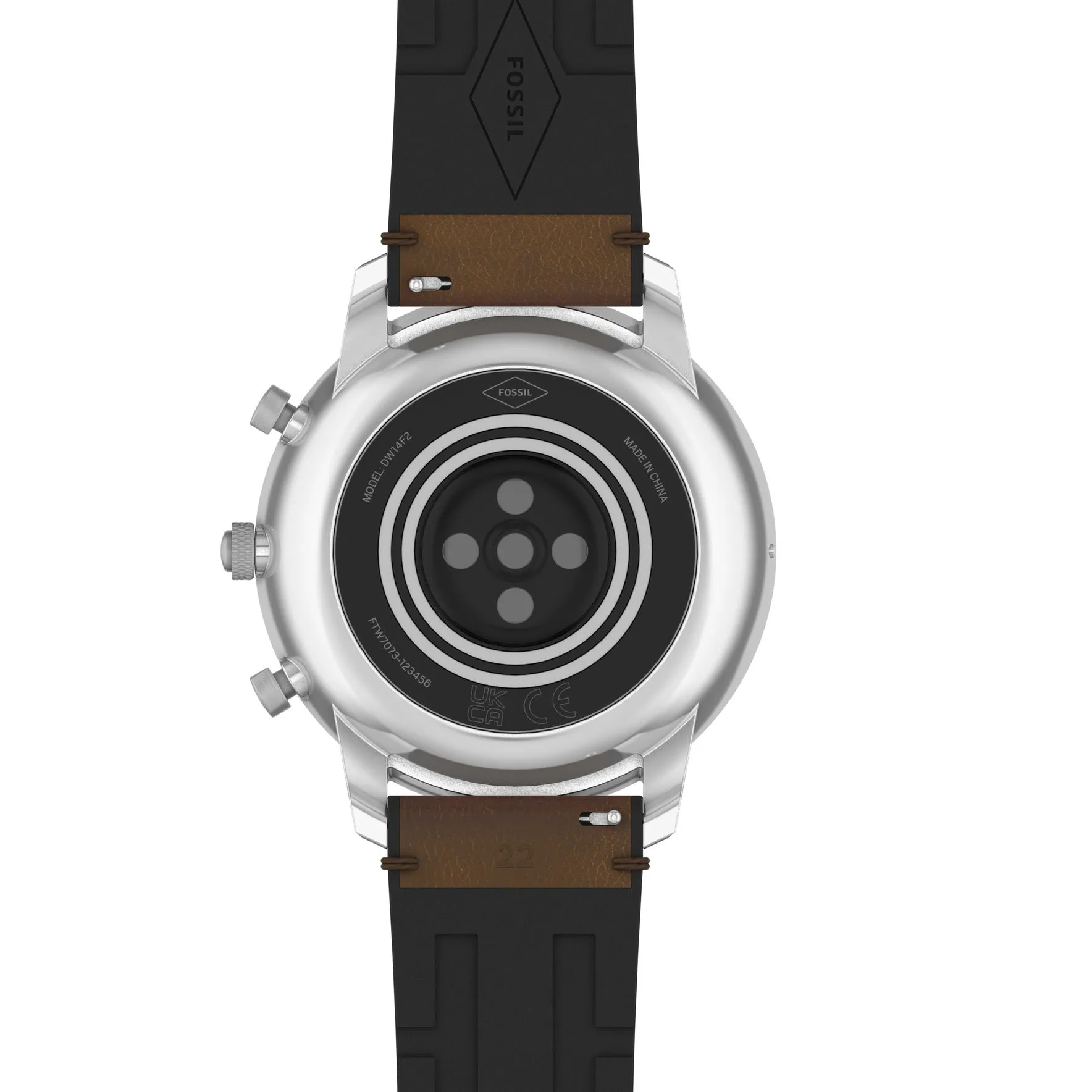 Neutra Gen 6 Hybrid Smartwatch Medium Brown Leather