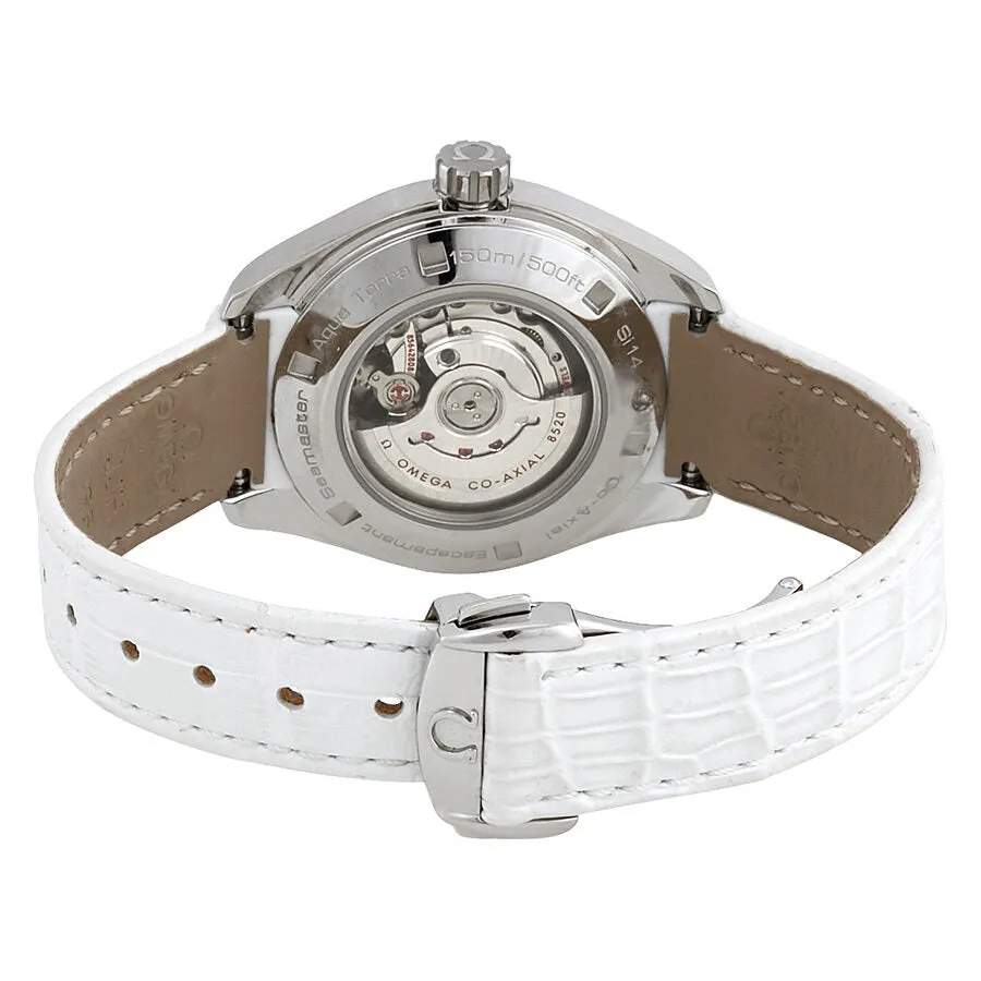 Omega Seamaster Aqua Terra Automatic Chronometer Diamond White Dial Ladies Watch 231.13.34.20.55.001