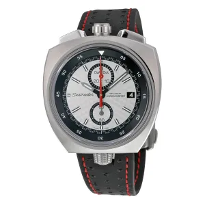 Omega Seamaster Bullhead Automatic Silver Dial Black Leather Strap Men's Watch 22512435002001 225.12.43.50.02.001