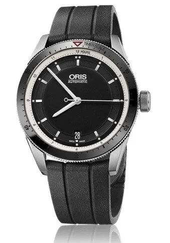 Oris Artix GT Date Black Dial Black Rubber Men's Watch 01 733 7671 4154-07 4 18 20FC
