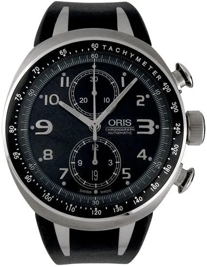 Oris TT3 Limited Edition Titanium Black Men's Automatic Watch 673-7587-7084RS