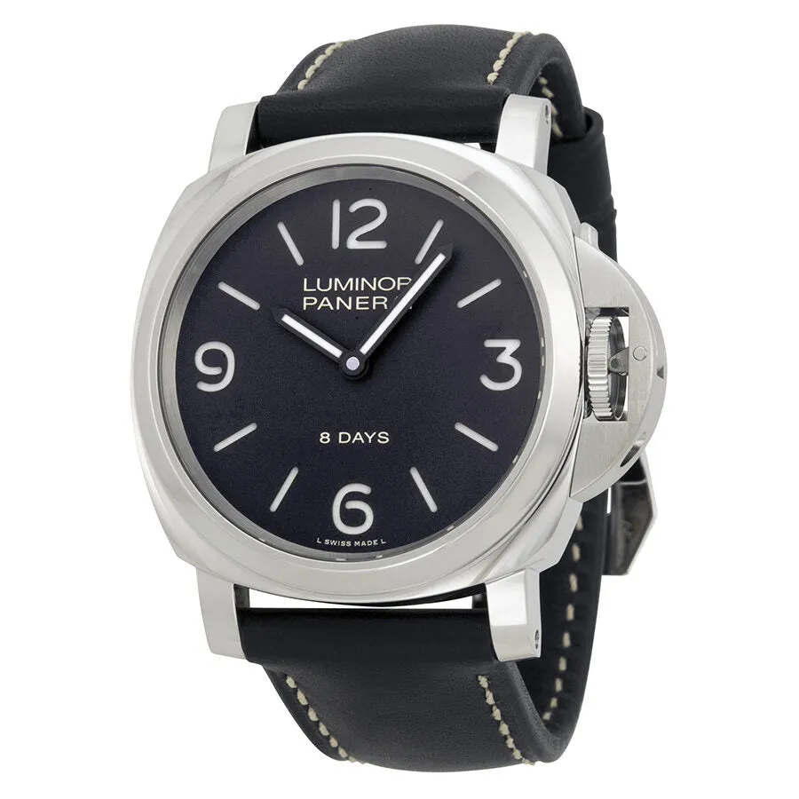 Panerai Luminor Base 8 Days Acciaio Mechanical Men's Watch PAM00560