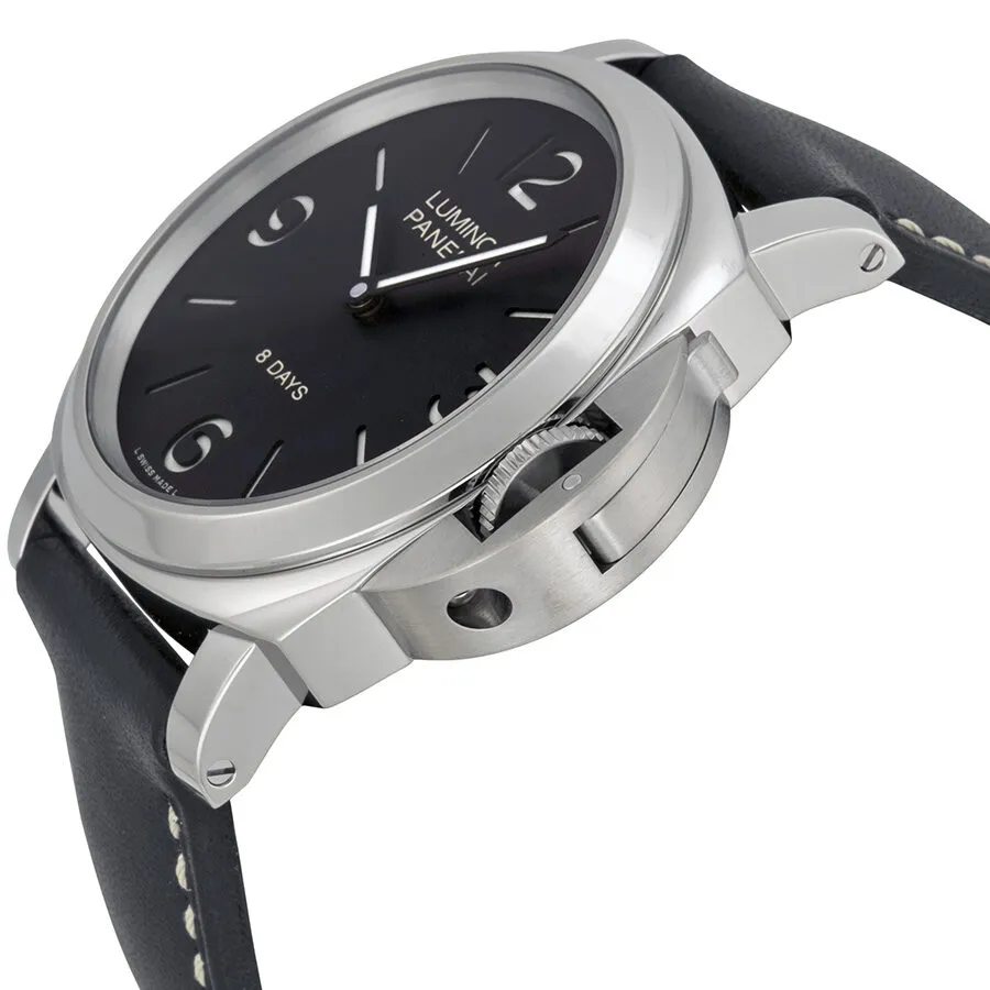 Panerai Luminor Base 8 Days Acciaio Mechanical Men's Watch PAM00560