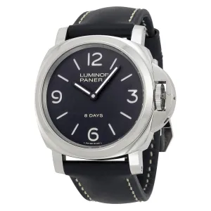 Panerai Luminor Base 8 Days Acciaio Mechanical Men's Watch PAM00560