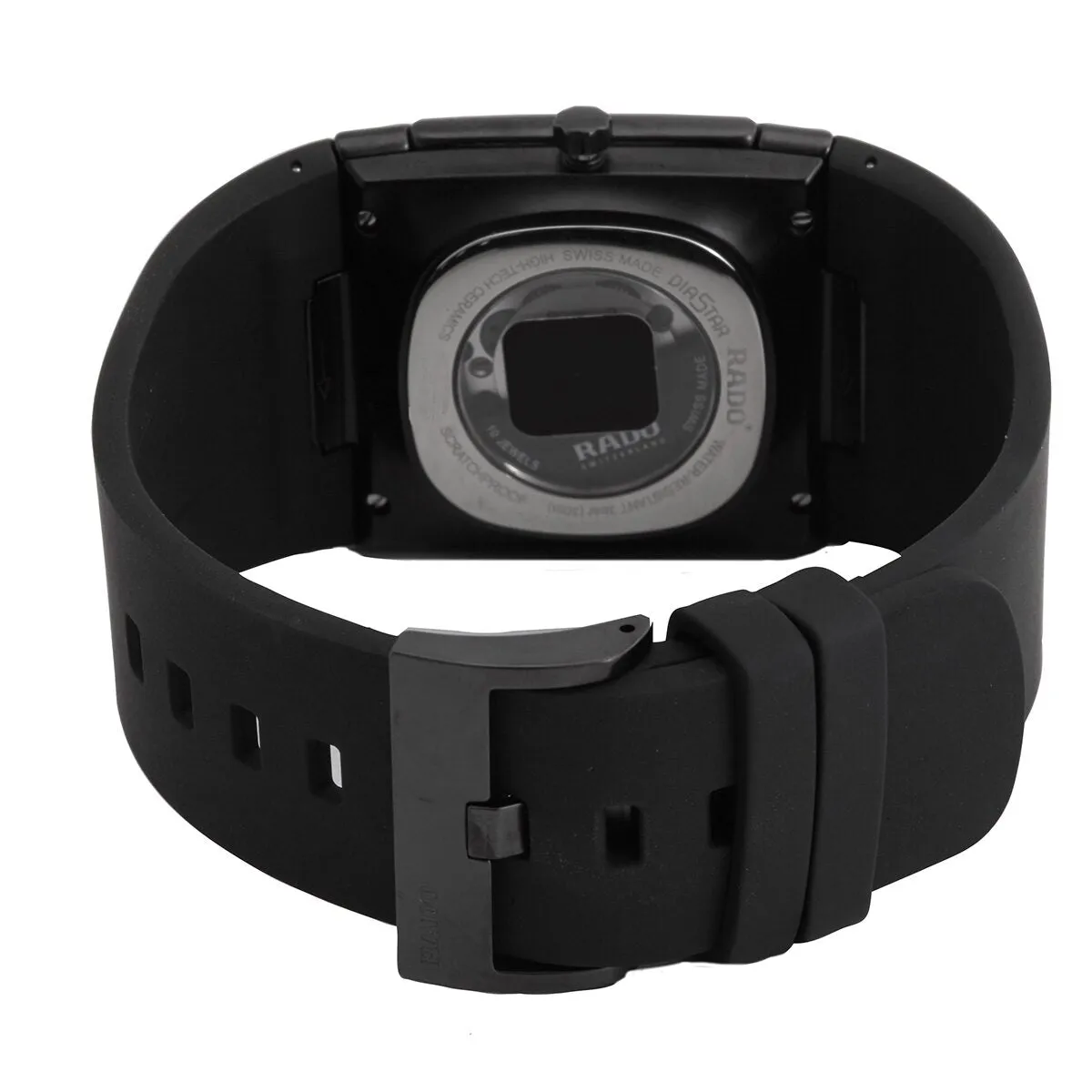 Rado Ceramic Quartz Digital Black Dial Watch R21926159