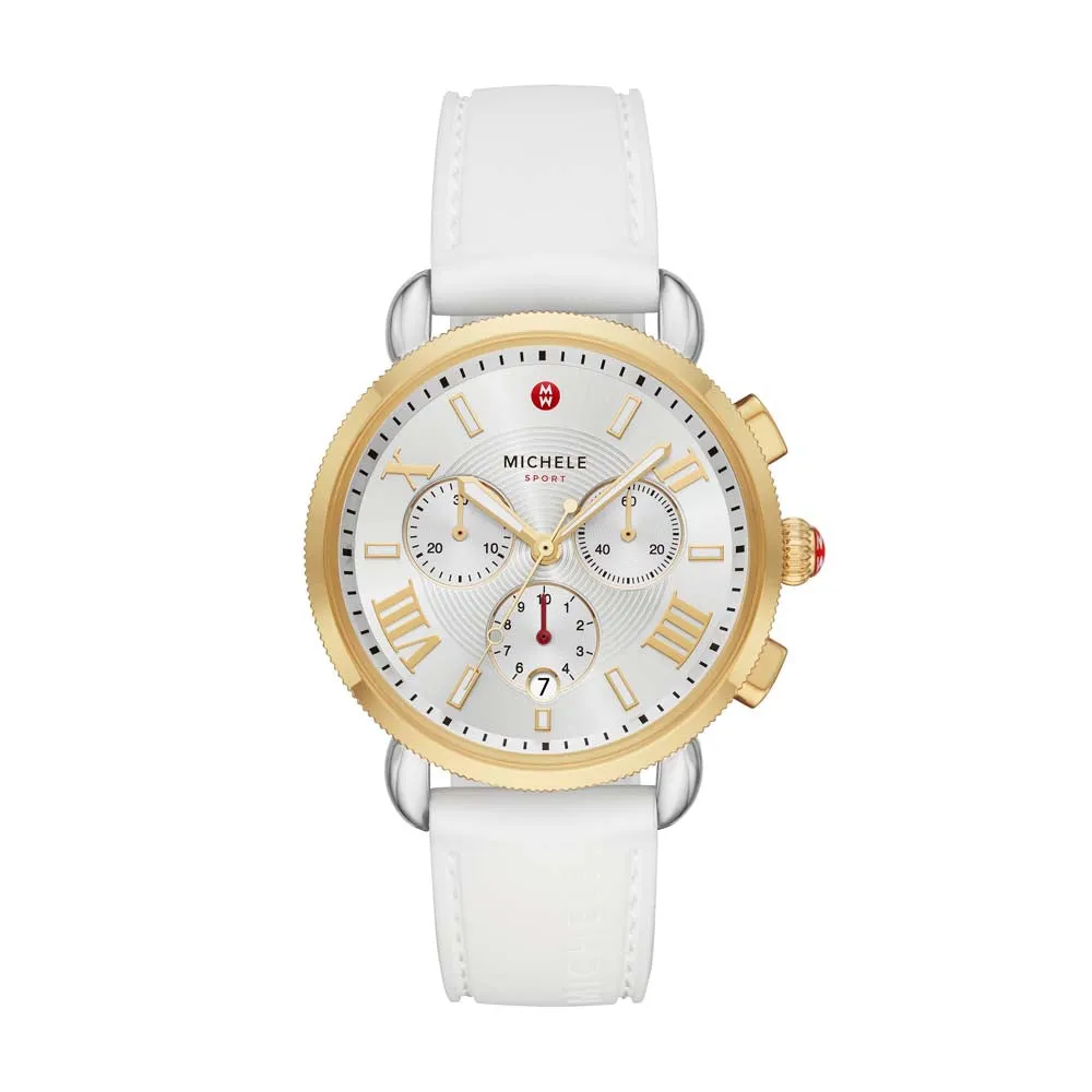 Sporty Sport Sail White Silicone Watch
