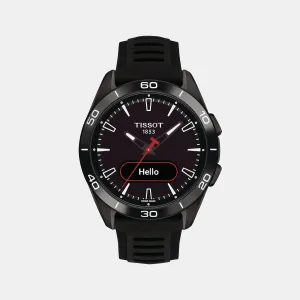 T-Touch Connect Sport Unisex Black Analog Silicone Watch T1534204705104