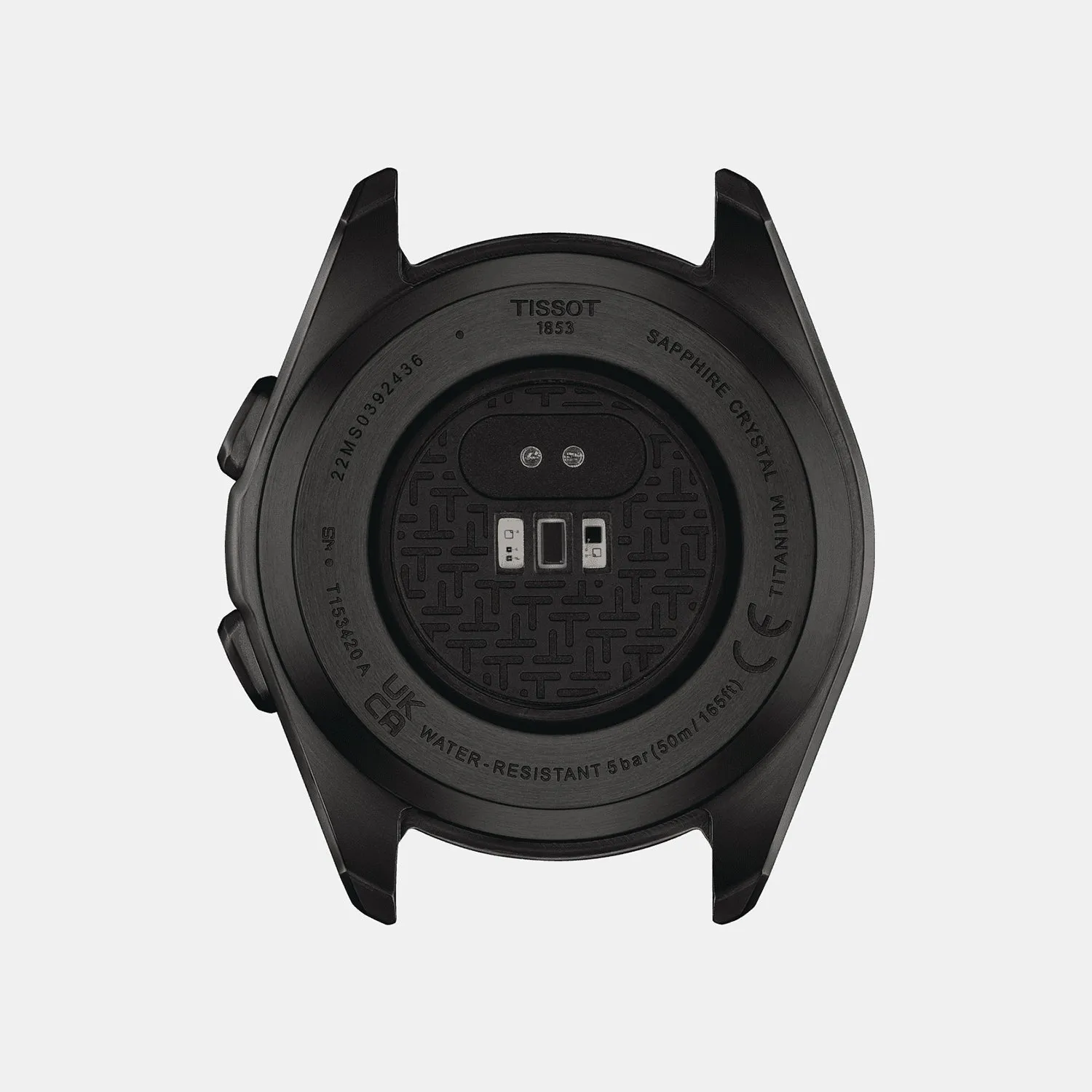 T-Touch Connect Sport Unisex Black Analog Silicone Watch T1534204705104