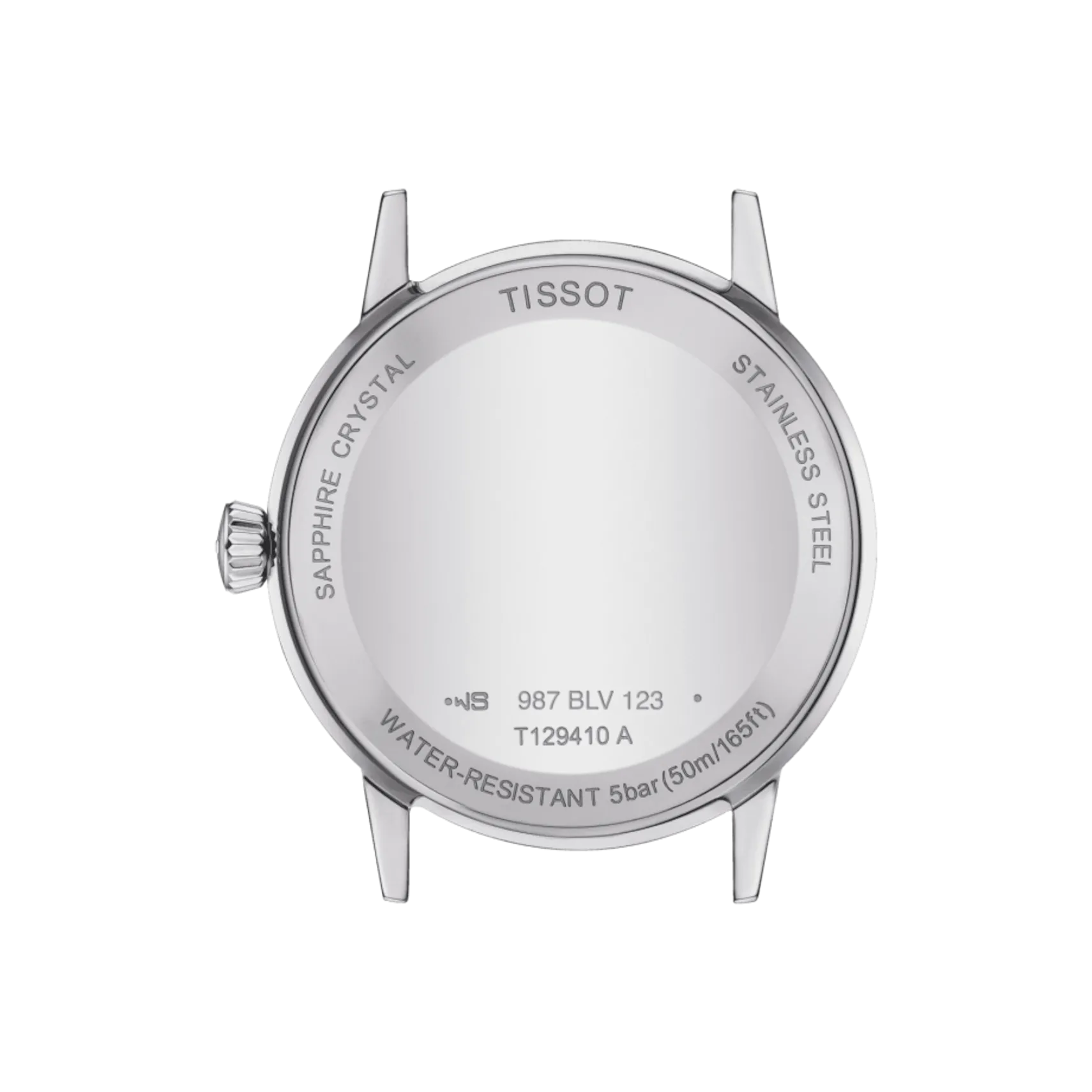 Tissot Silver Classic Dream with Brown Leather Strap