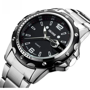 Watches men luxury brand Business Watch quartz sport men full steel wristwatches dive 30m Casual clock